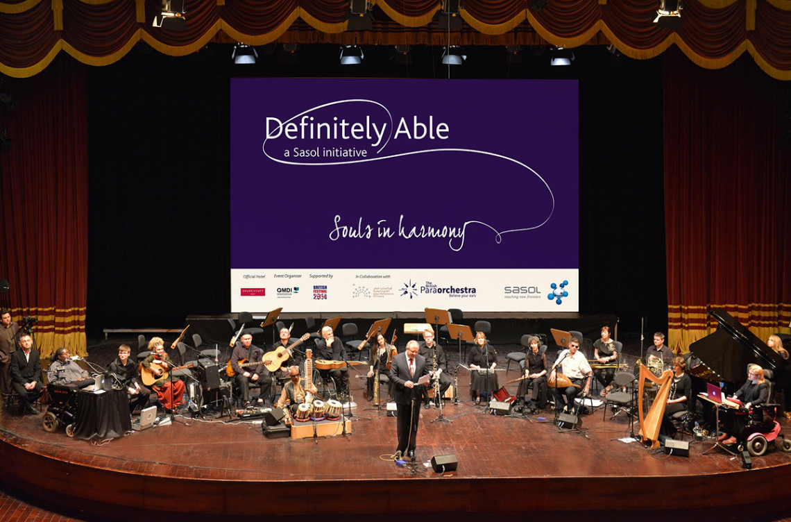 British Paraorchestra performance strikes the right notes, driving the ‘Definitely Able’ message 