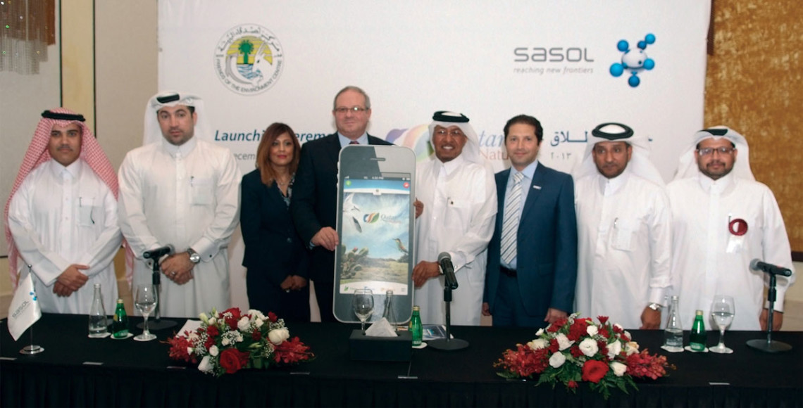 Sasol and Friends of the Environment Center launch ‘Qatar e-Nature’ app 